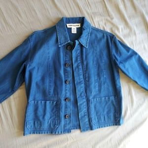 Caron Callahan Krasner Jacket Chore jacket in Indigo Twill, Size XS